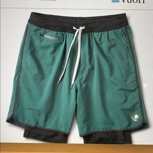 Green Stockton Men’s Vuori Shorts - M